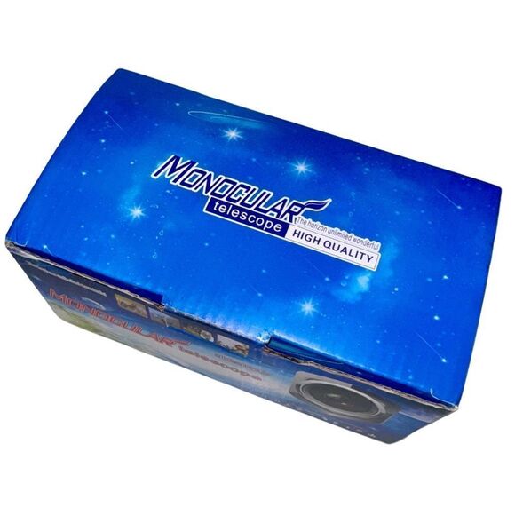 High Definition Portable Monocular Telescope 80x100 w/Phone Adapter Tripod & Bag - Picture 9 of 14